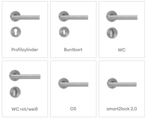 LUCIA PROFESSIONAL Edelstahl matt